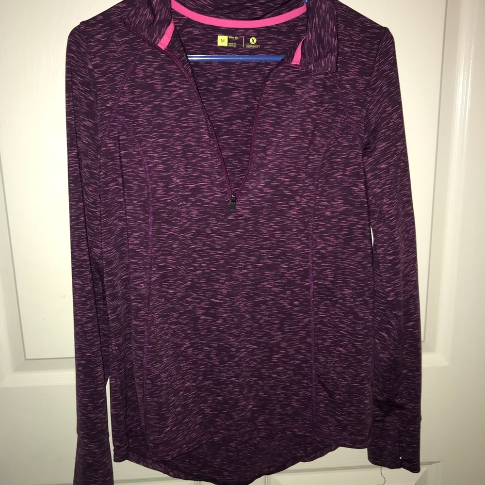 Half zip up